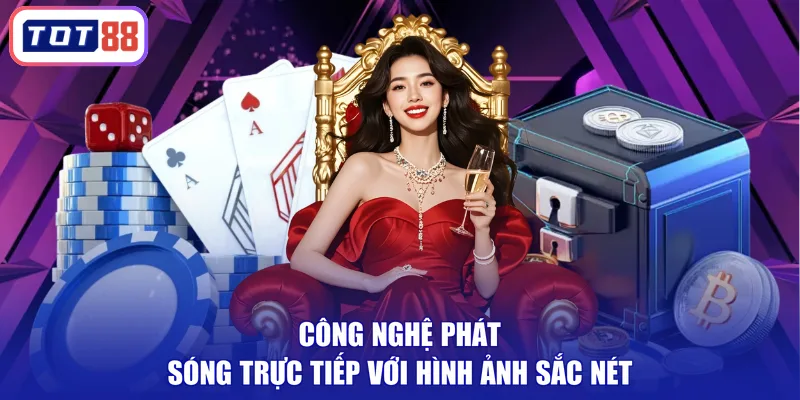 Công nghệ phát sóng trực tiếp với hình ảnh sắc nét